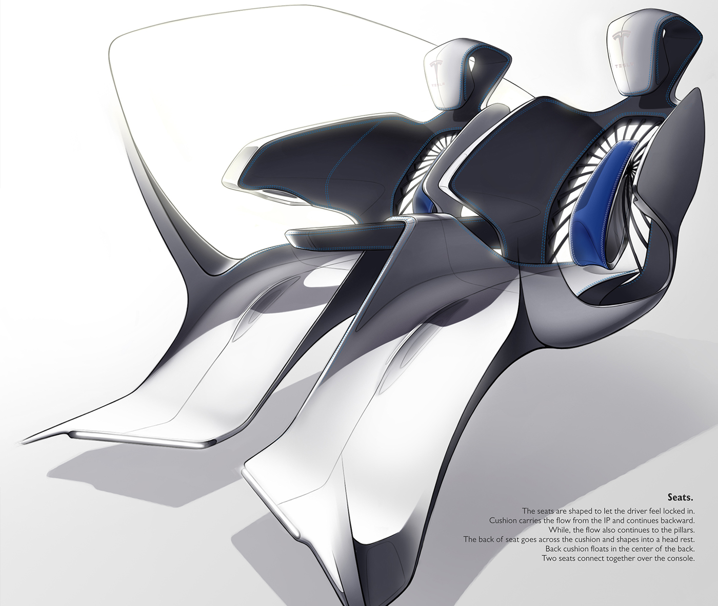 conceptual design，tesla，prospect，Automobile design，Tesla，